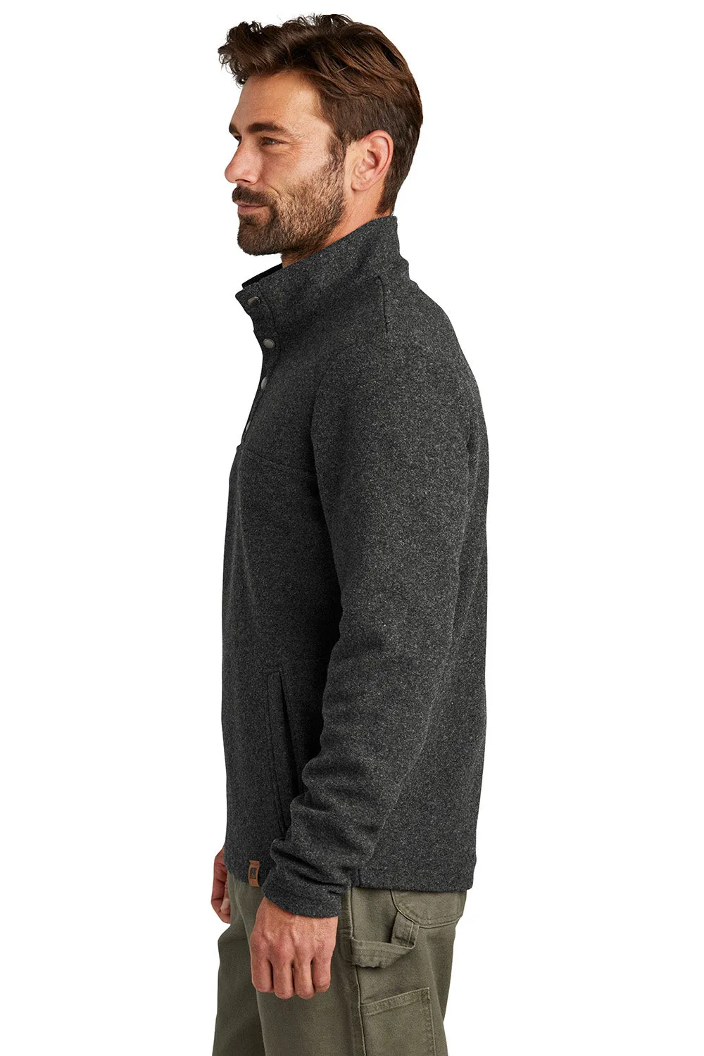 Russell Outdoors Mens Basin 1/4 Snap Jacket - Heather Graphite Grey  Excellent quality Clothing Russell-Outdoors