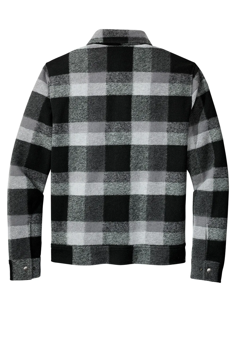 Russell Outdoors Mens Basin Snap Down Jacket - Deep Black Plaid  Excellent quality Clothing Russell-Outdoors