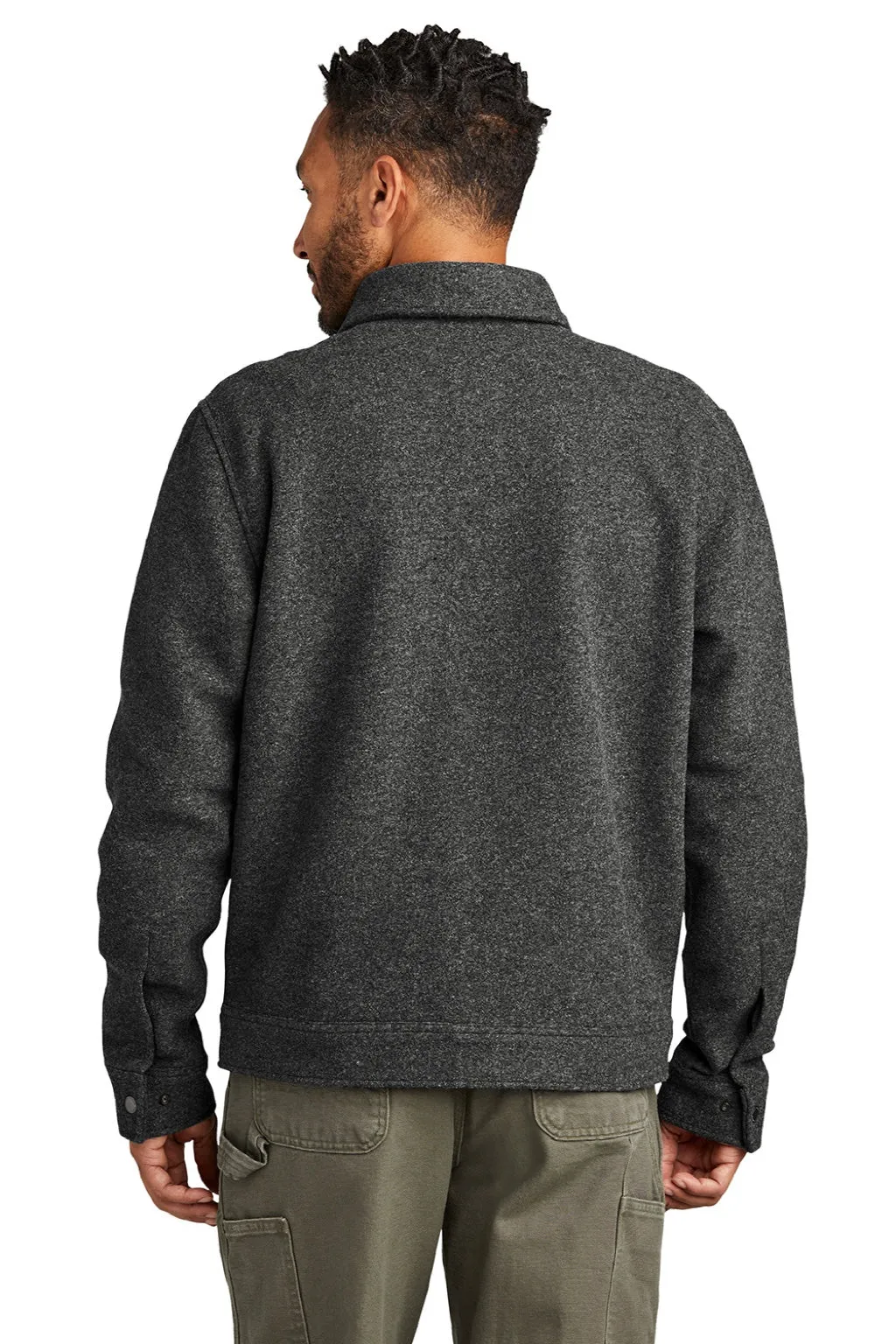 Russell Outdoors Mens Basin Snap Down Jacket - Heather Graphite Grey  Excellent quality Clothing Russell-Outdoors