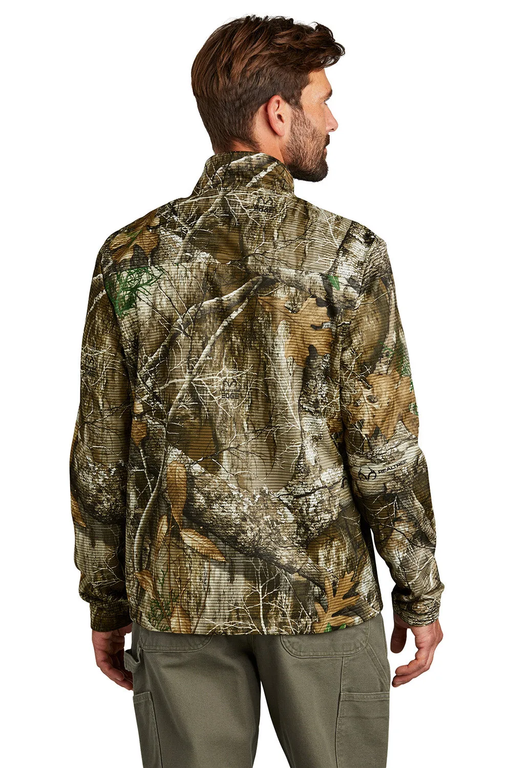 Russell Outdoors Mens Realtree Atlas Water Resistant Full Zip Soft Shell Jacket - Realtree Edge Camo  Excellent quality Clothing Russell-Outdoors