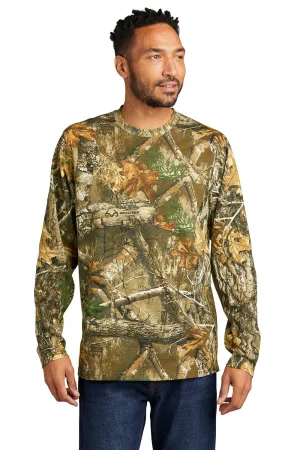 Russell Outdoors Mens Realtree Long Sleeve Crewneck T-Shirt w/ Pocket - Realtree Edge Camo  Excellent quality Clothing Russell-Outdoors