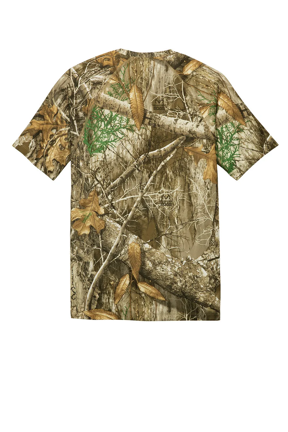 Russell Outdoors Mens Realtree Moisture Wicking Short Sleeve Crewneck T-Shirt - Realtree Edge Camo  Excellent quality Clothing Russell-Outdoors