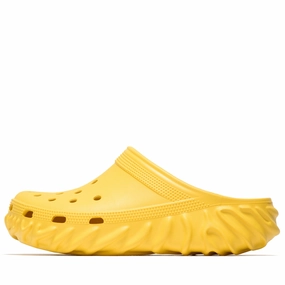 Salehe Bembury x Crocs Saru Clog - Citron Crocs lightweight clogs for casual comfort