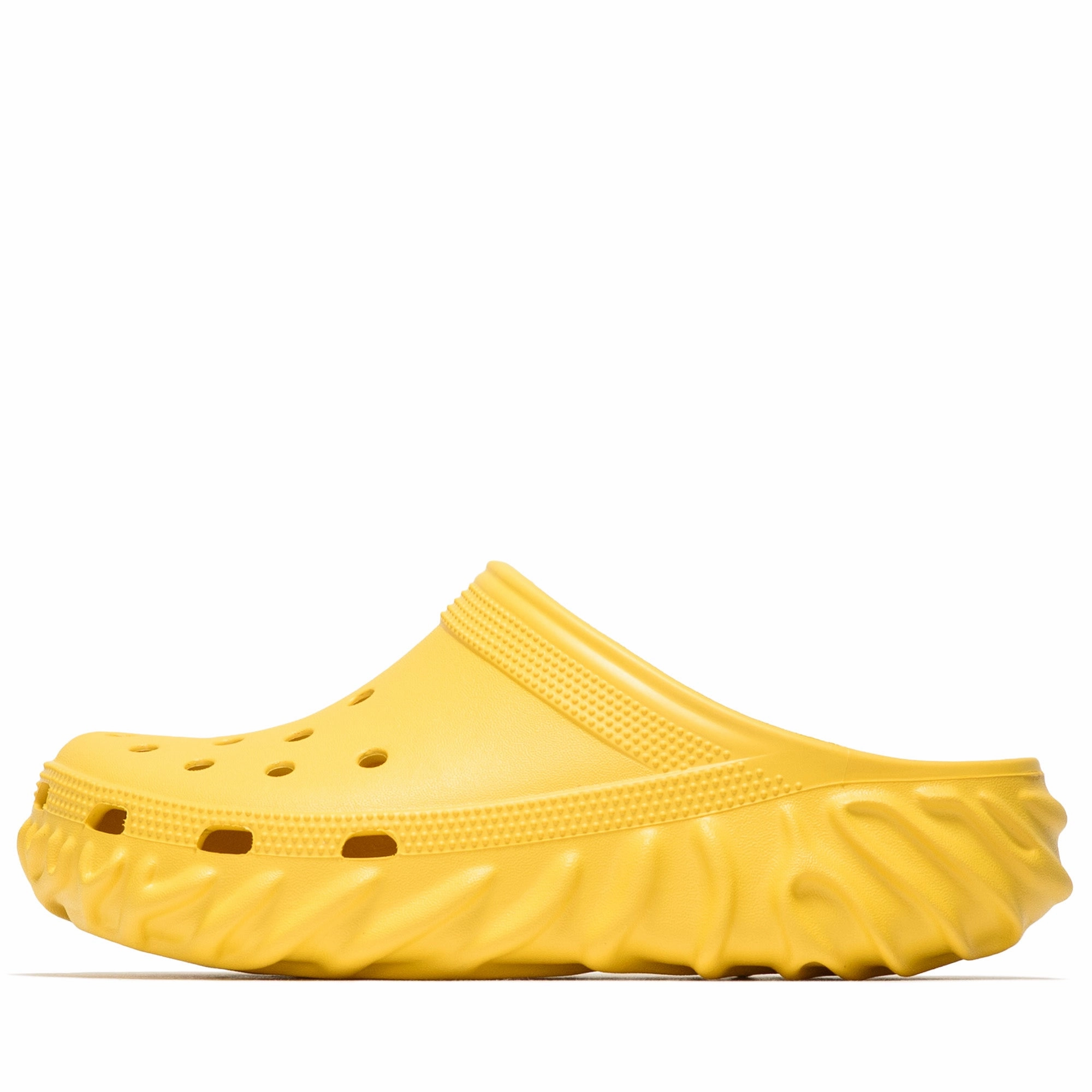 Salehe Bembury x Crocs Saru Clog - Citron Crocs lightweight clogs for casual comfort
