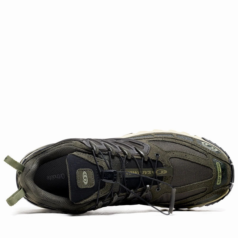 Salomon ACS Pro Leather - Peat/Deep Lichen Green Salomon high-performance outdoor shoes