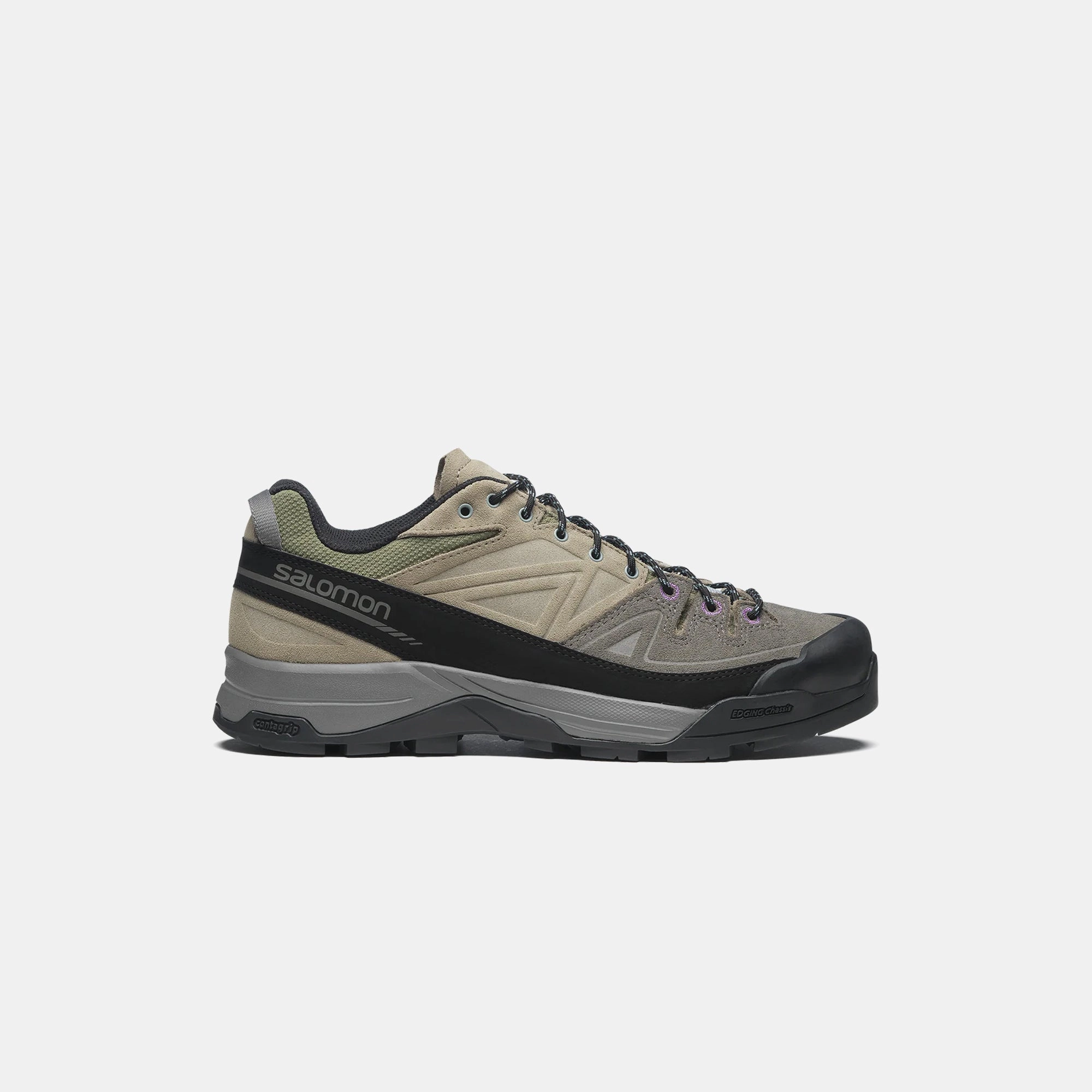 Salomon X-ALP LTR - Pewter / Vintage Khaki / Black salomon versatile outdoor sneakers