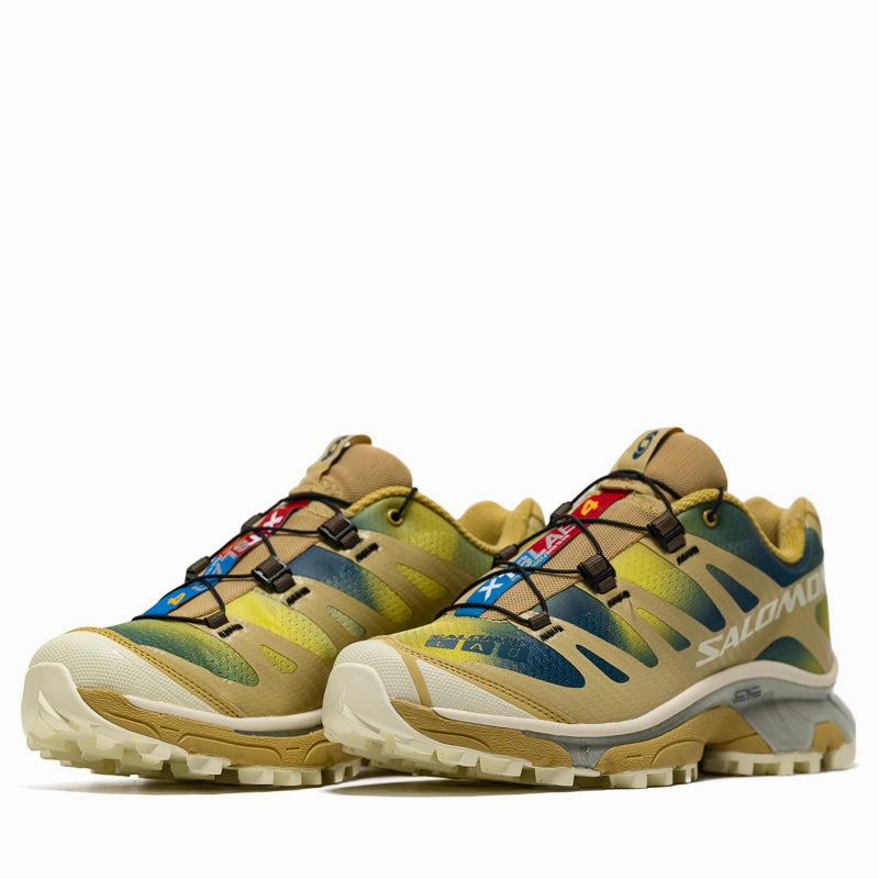 Salomon XT-4 OG Aurora Borealis - Southern Moss/Transparent Yellow Salomon high-performance outdoor shoes