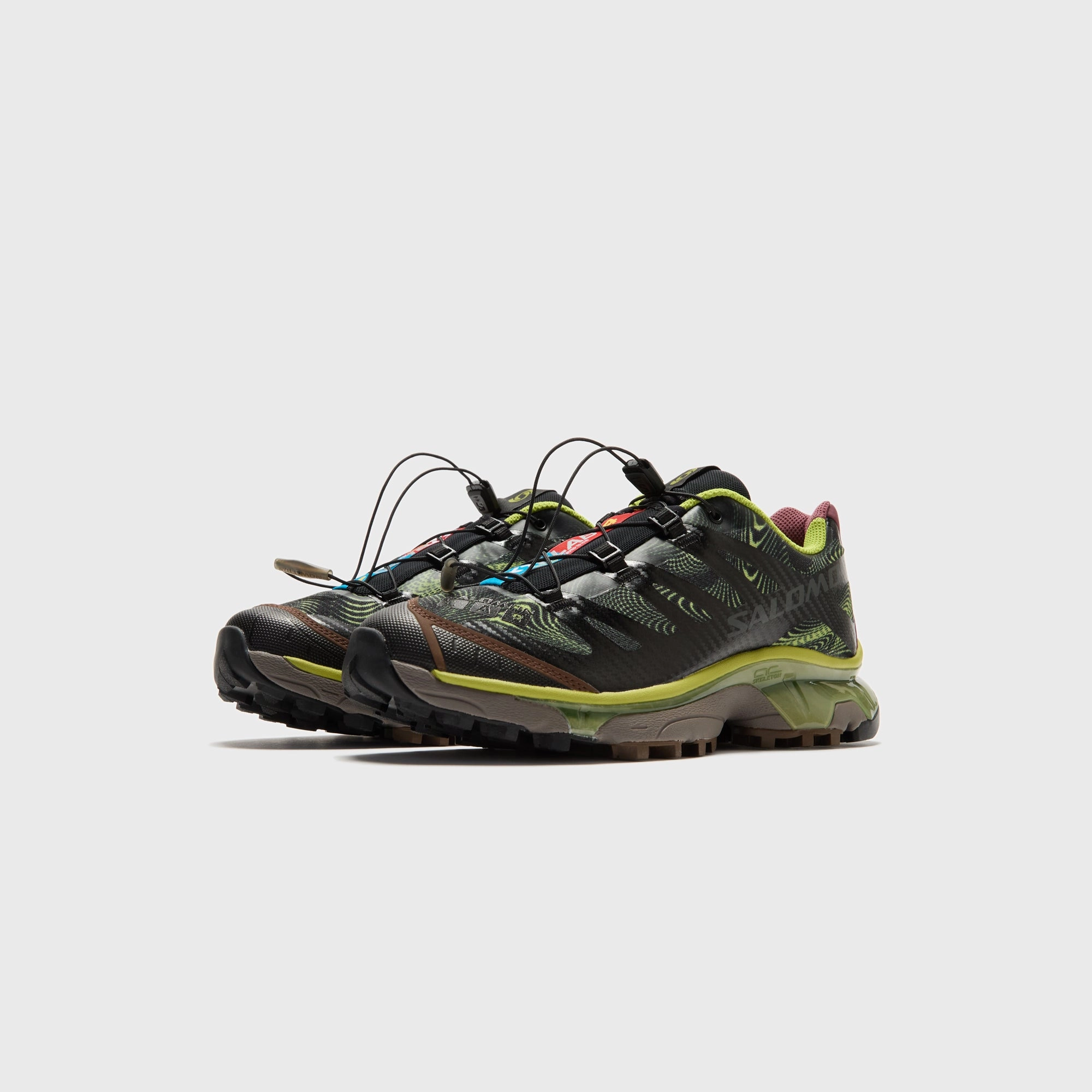 Salomon XT-4 OG Rave at Dawn - Black / Dark Citron / Nocturne Salomon Footwear