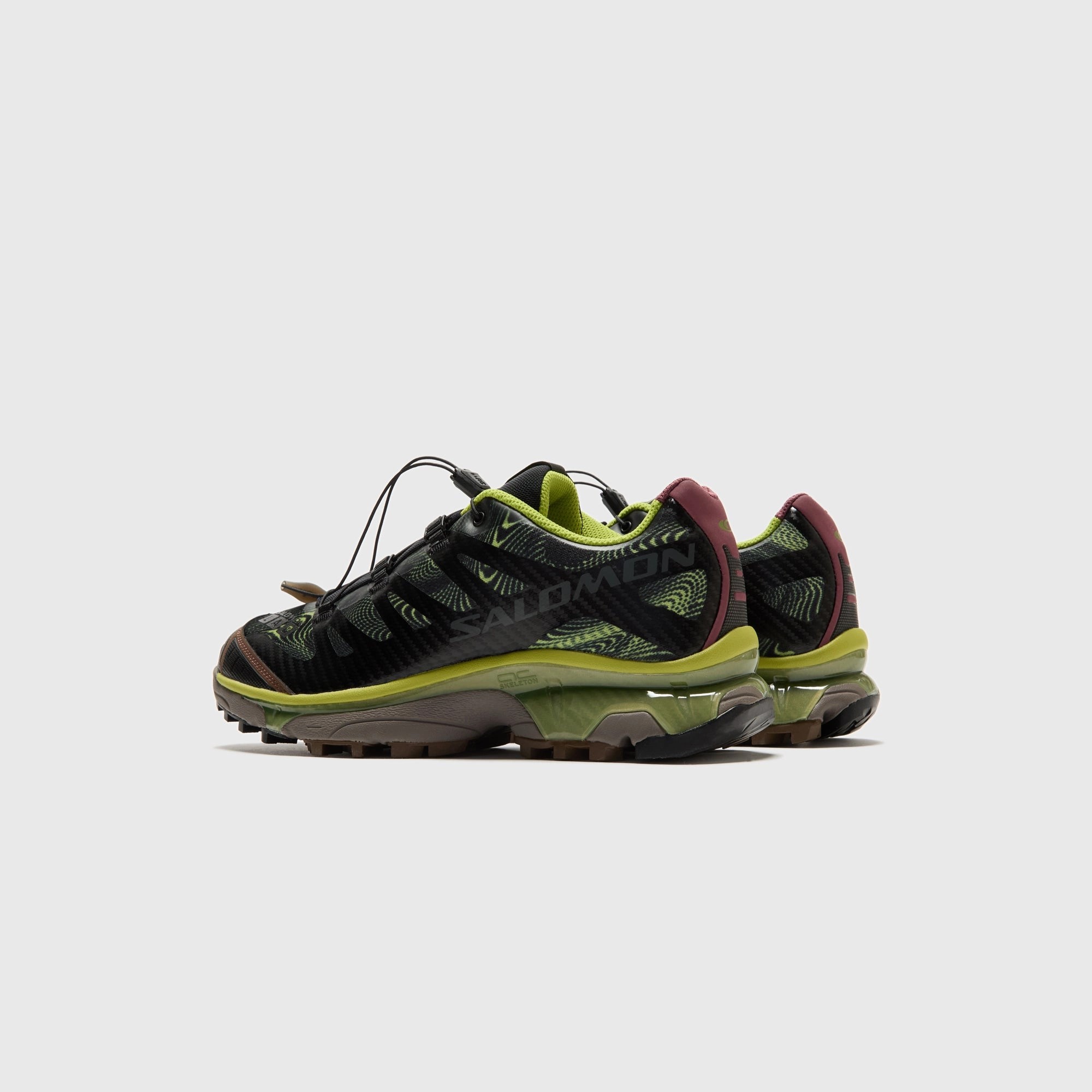 Salomon XT-4 OG Rave at Dawn - Black / Dark Citron / Nocturne Salomon Footwear