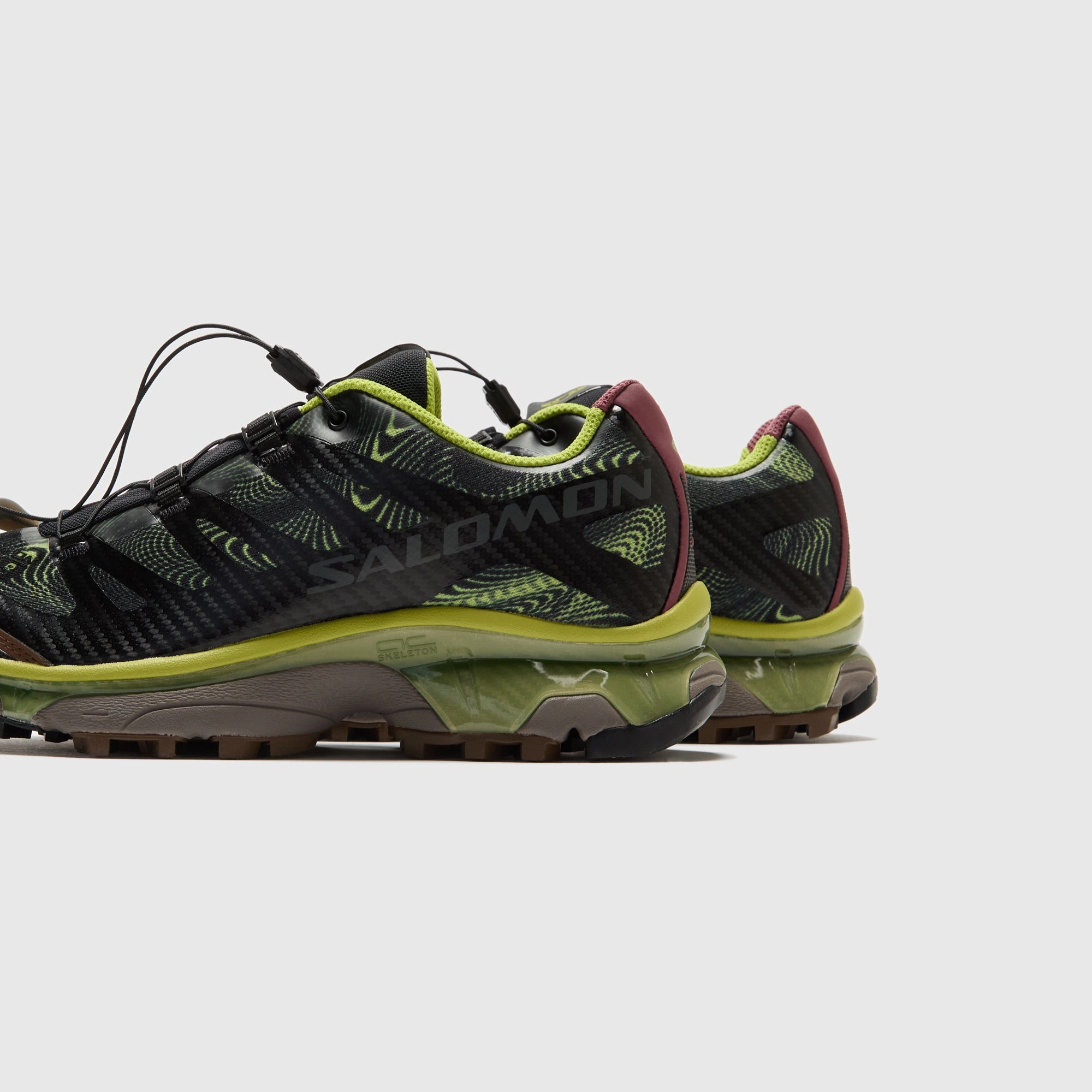 Salomon XT-4 OG Rave at Dawn - Black / Dark Citron / Nocturne Salomon Footwear
