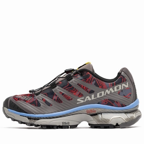 Salomon XT-4 Topography - Black/Plum Kitten Salomon outdoor shoes for mountain tracks