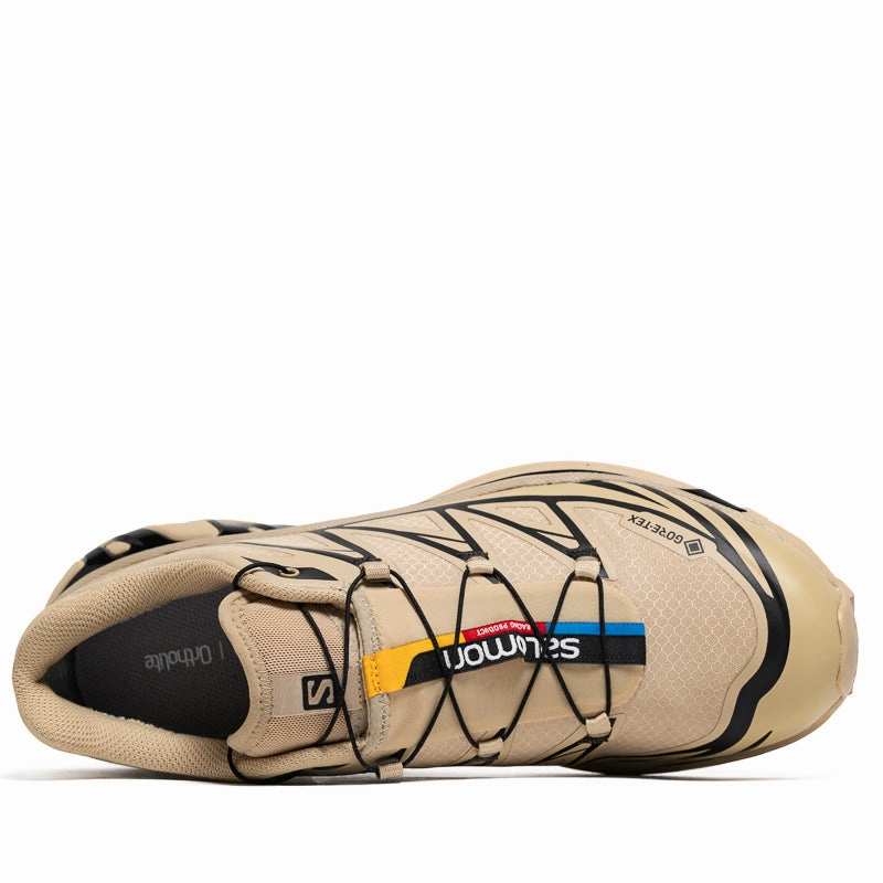 Salomon XT-6 Gore-Tex - Safari/Black Salomon high-performance outdoor shoes
