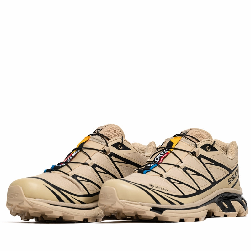 Salomon XT-6 Gore-Tex - Safari/Black Salomon high-performance outdoor shoes
