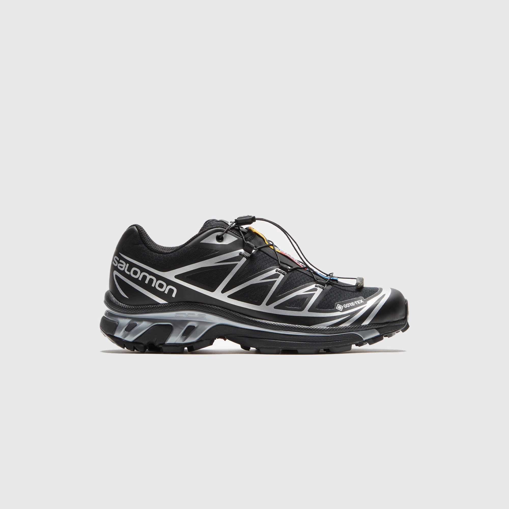 Salomon XT-6 GTX - Black / Black / Silver salomon versatile outdoor sneakers