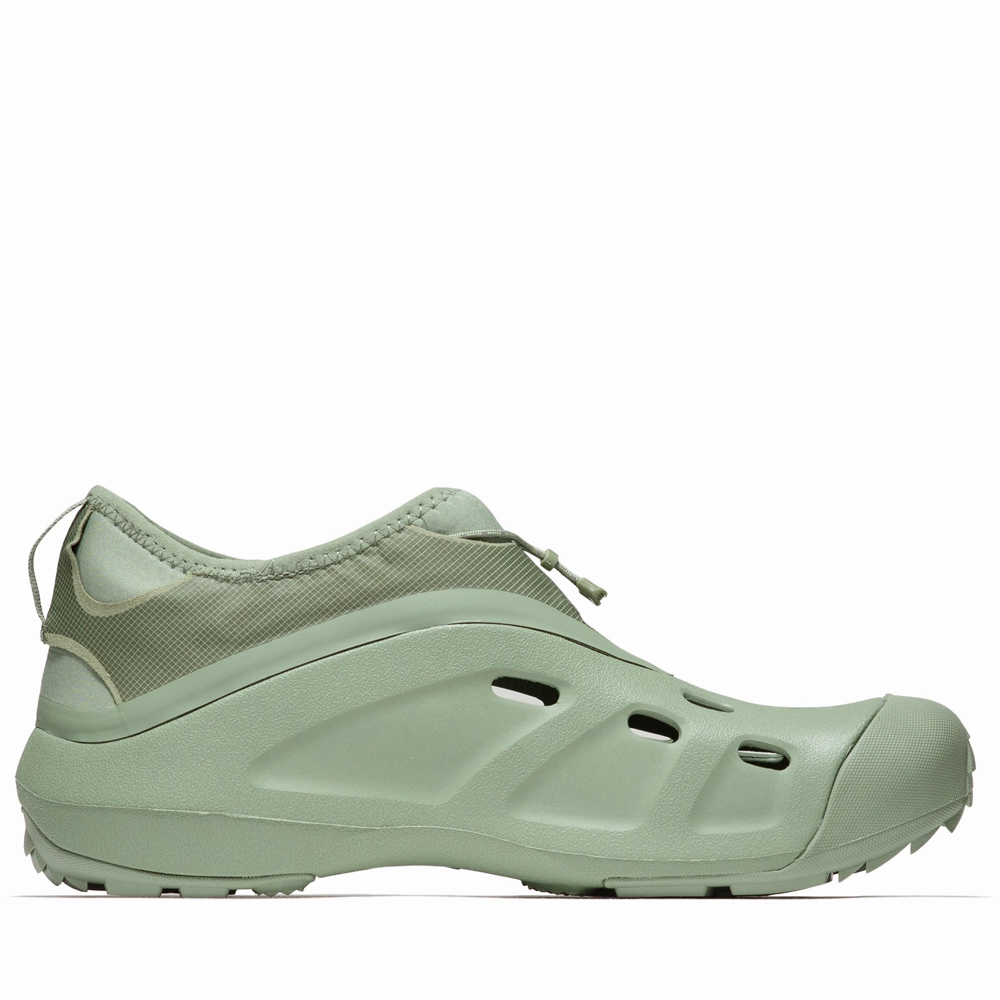 Satisfy x Crocs Quick Trail - Moss Crocs lightweight casual clogs