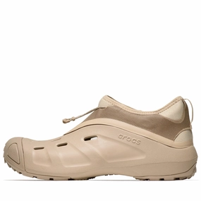 Satisfy x Crocs Quick Trail - Tumbleweed Crocs lightweight clogs for casual comfort