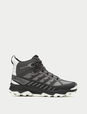 Speed Eco Mid Waterproof - Charcoal/Orchid Merrell outdoor shoes for hiking and trails