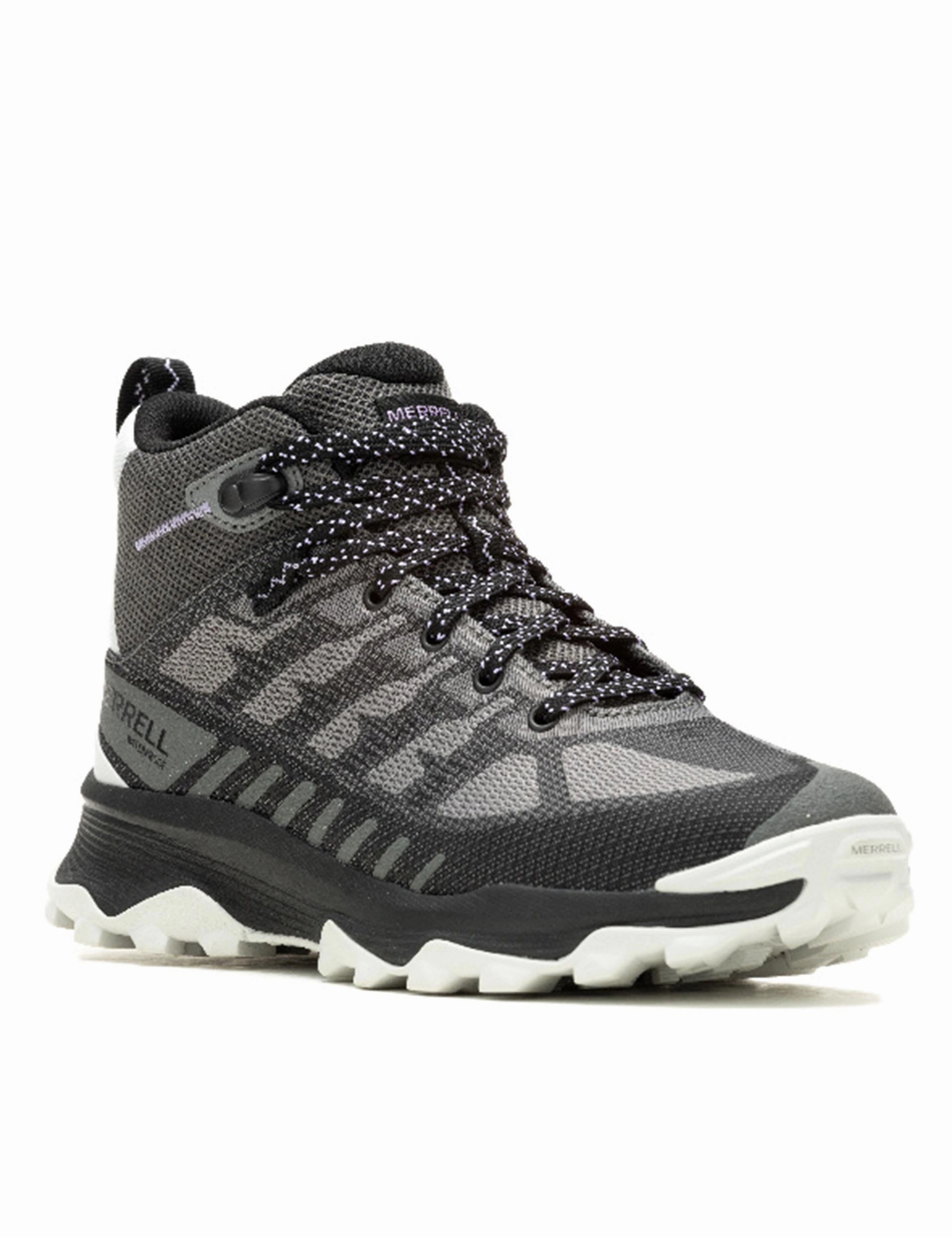 Speed Eco Mid Waterproof - Charcoal/Orchid Merrell outdoor hiking boots