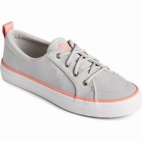 SPERRY CREST VIBE SEACYCLED SNEAKER WOMEN'S Sperry boat shoes with non-slip sole
