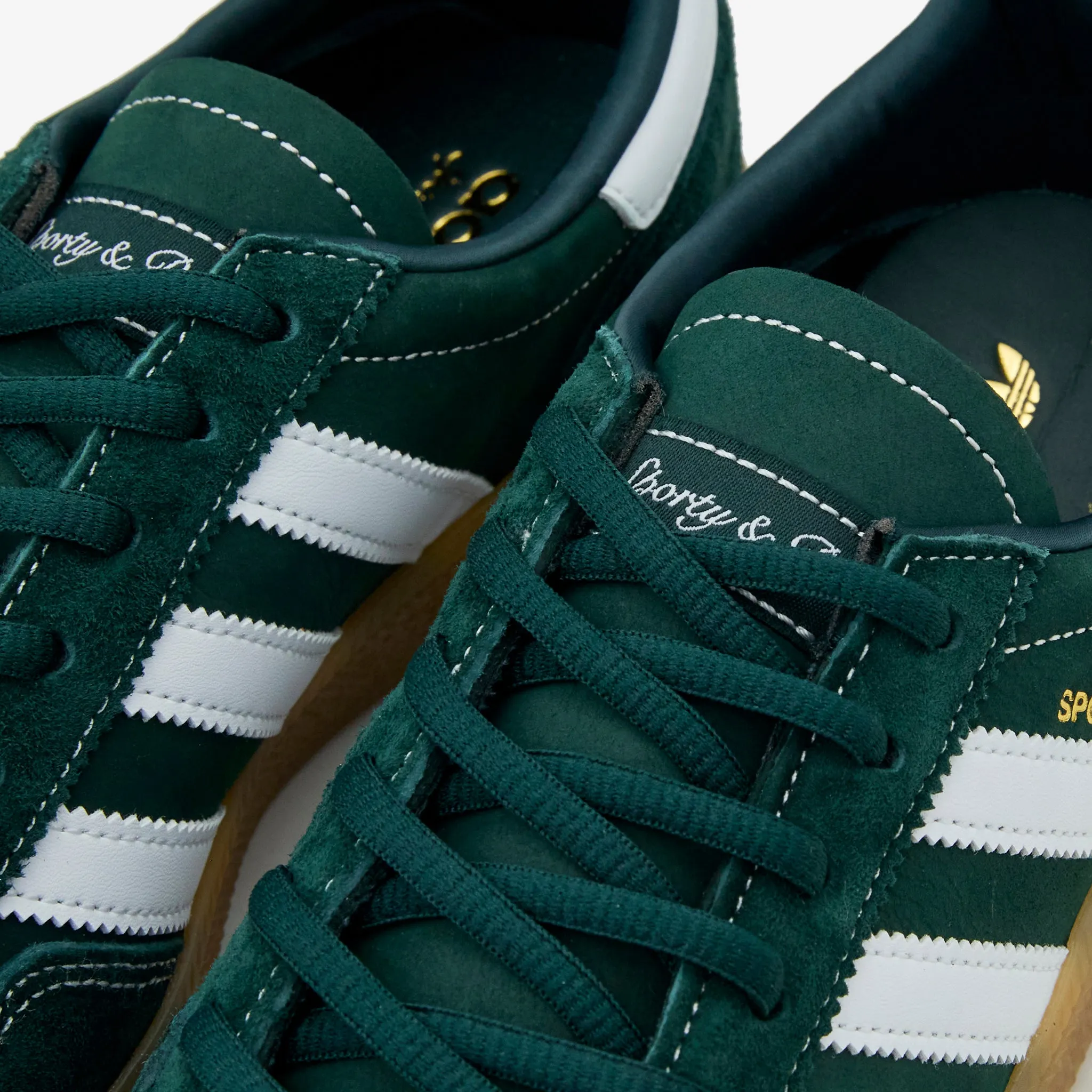 Sporty & Rich x Handball Spezial Dark Green | Cloud White | Gum adidas Clothing