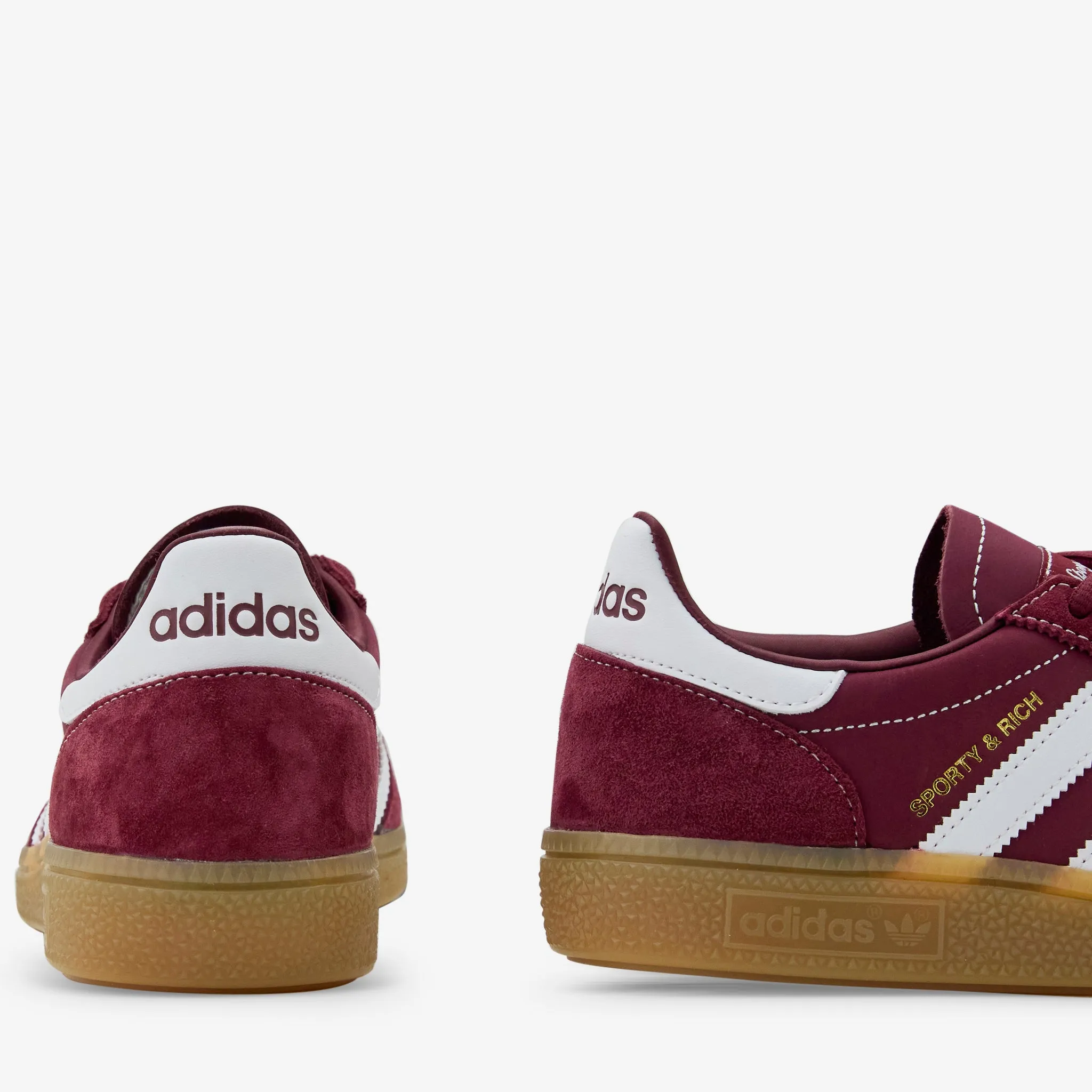 Sporty & Rich x Handball Spezial Shadow Red | Cloud White | Gum adidas Clothing