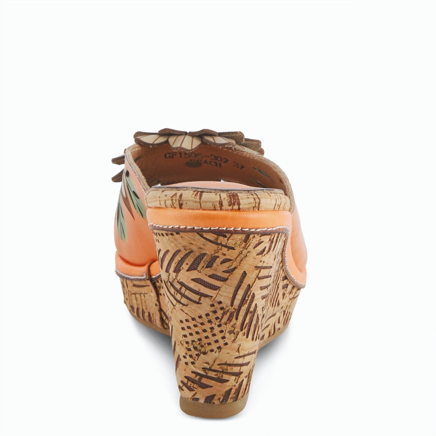 SPRING STEP L'ARTISTE BLOOM SLIDE SANDAL - FINAL SALE! Spring Step comfortable casual shoes