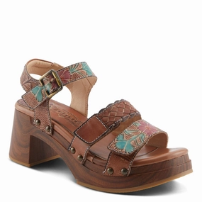 SPRING STEP L'ARTISTE RETROPEL SANDALS Spring Step comfort shoes with stylish design