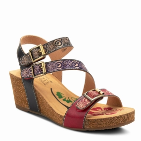 SPRING STEP L'ARTISTE TANJA ANKLE STRAP SANDAL - FINAL SALE! Spring Step comfort shoes with stylish design