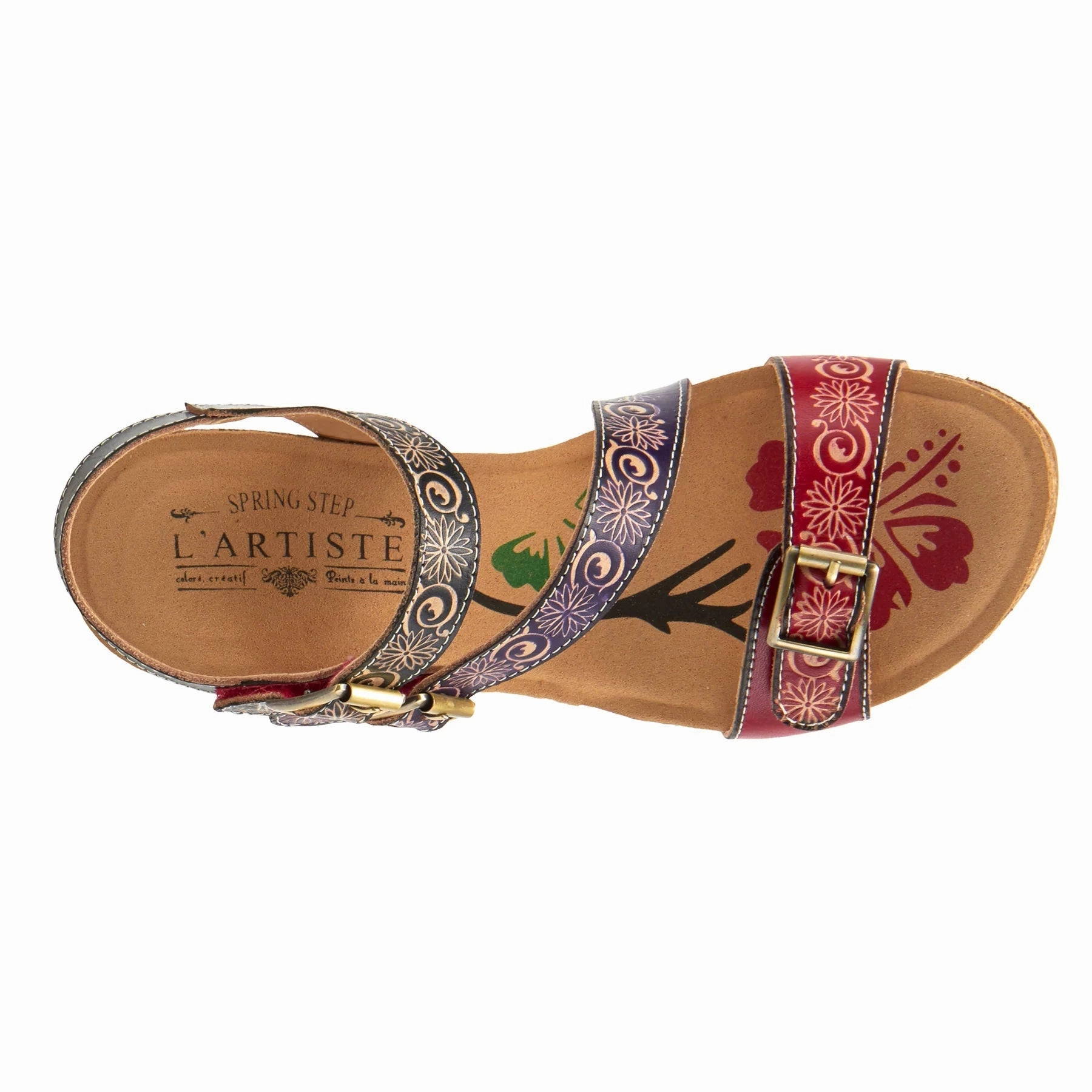 SPRING STEP L'ARTISTE TANJA ANKLE STRAP SANDAL - FINAL SALE! Spring Step comfortable casual shoes