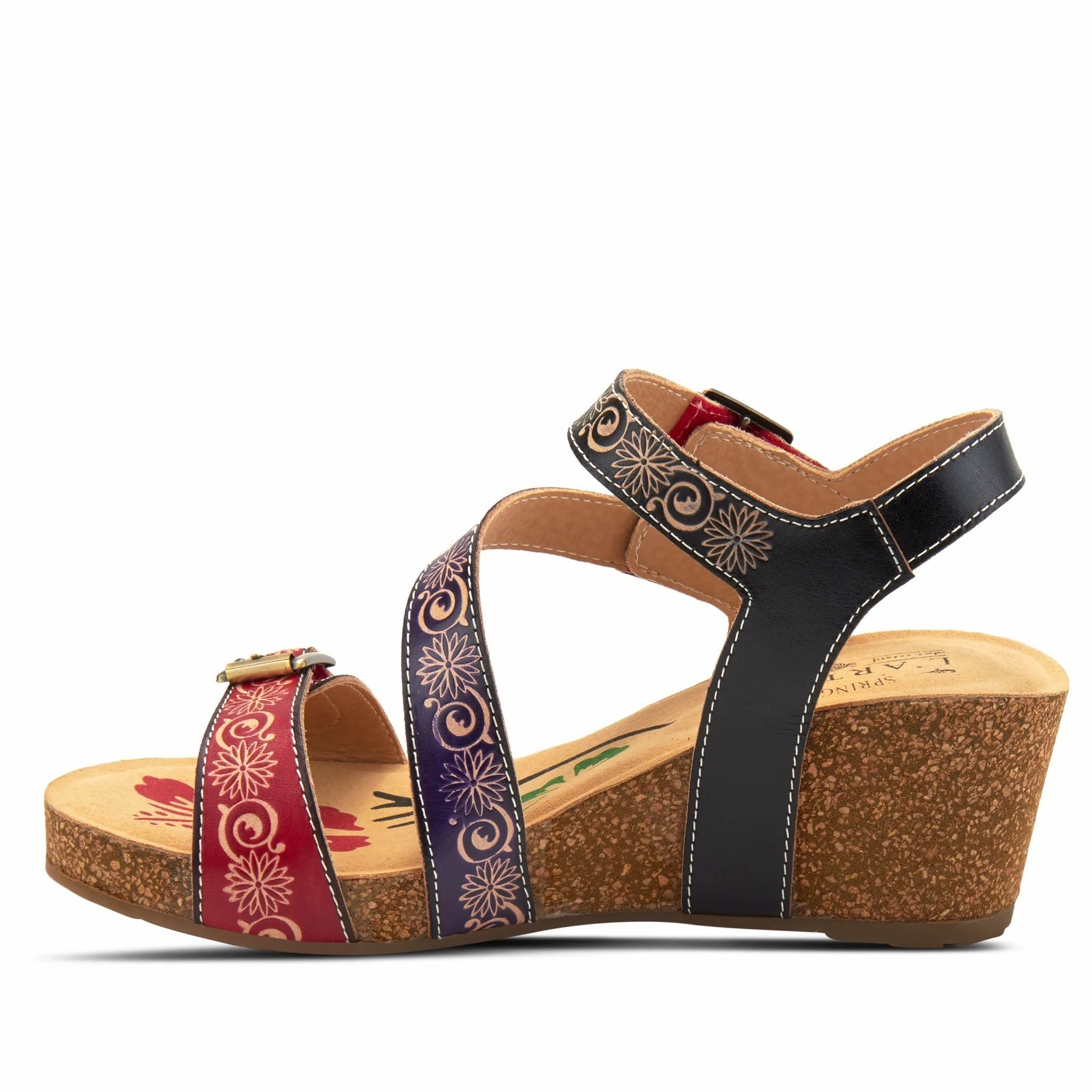 SPRING STEP L'ARTISTE TANJA ANKLE STRAP SANDAL - FINAL SALE! Spring Step comfortable casual shoes