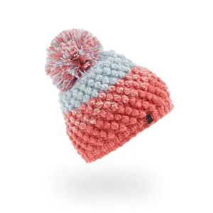 Spyder Brrr Berry Pom Hat Orange Spyder