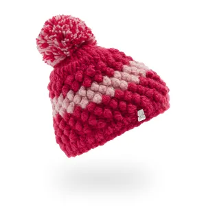 Spyder Brrr Berry Pom Hat Pink Spyder
