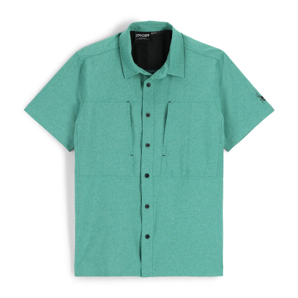 Spyder Canyon Short Sleeve Shirt T-Shirt Green Spyder