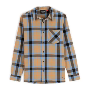 Spyder Elevation Tech Flannel T-Shirt Beige Spyder