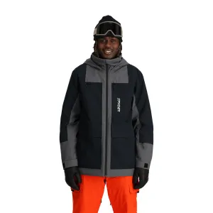 Spyder Field Insulated Ski Jacket Black Spyder