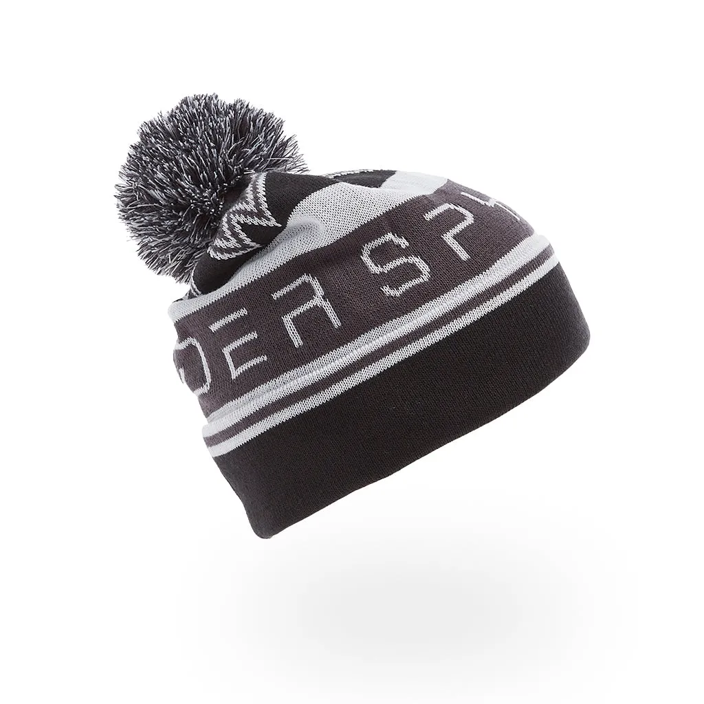 Spyder Icebox Pom Hat Black Spyder