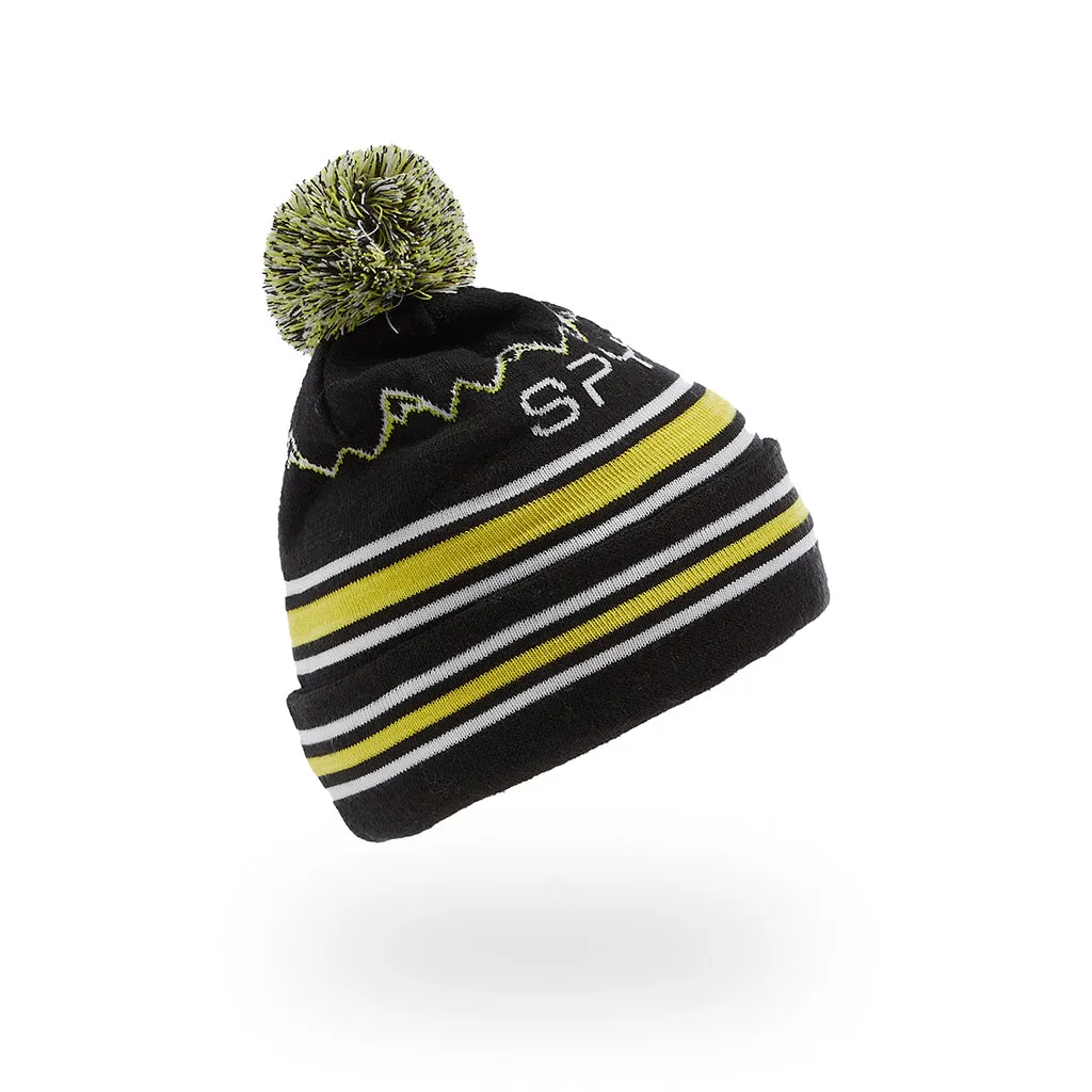Spyder Icebox Pom Hat Green Spyder