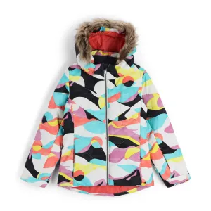 Spyder Lola Insulated Ski Jacket White Spyder