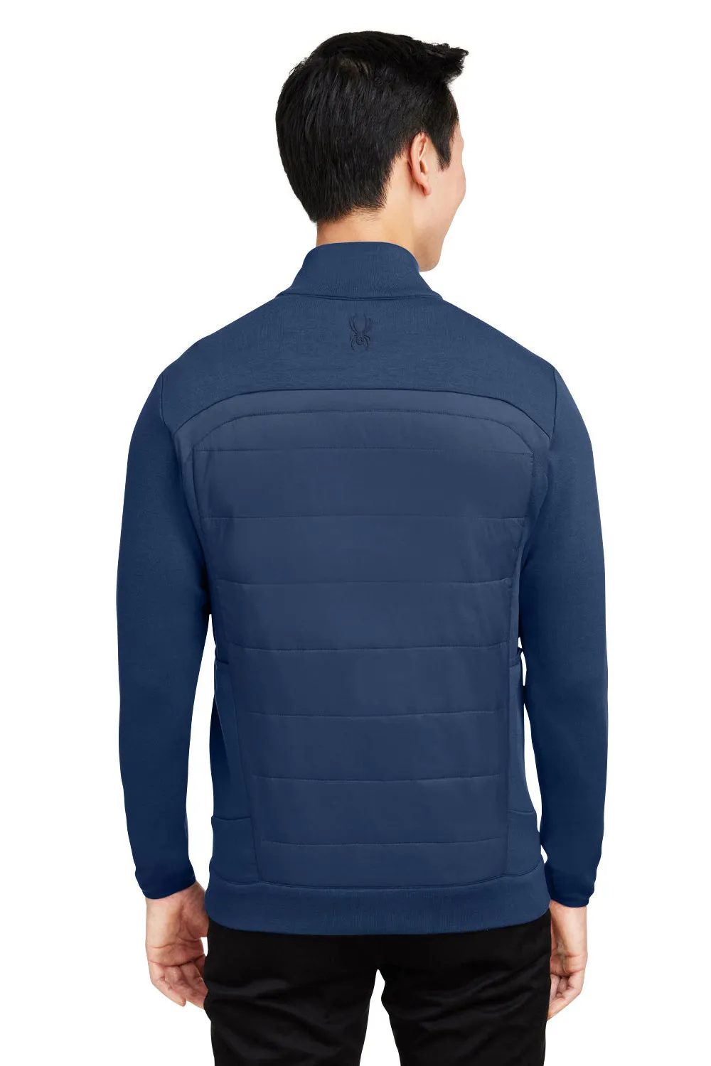 Spyder Mens Impact Full Zip Jacket - Frontier Blue Clothing Spyder