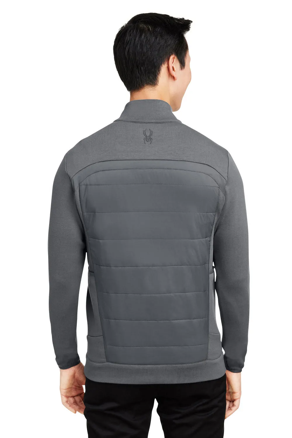 Spyder Mens Impact Full Zip Jacket - Polar Grey Clothing Spyder