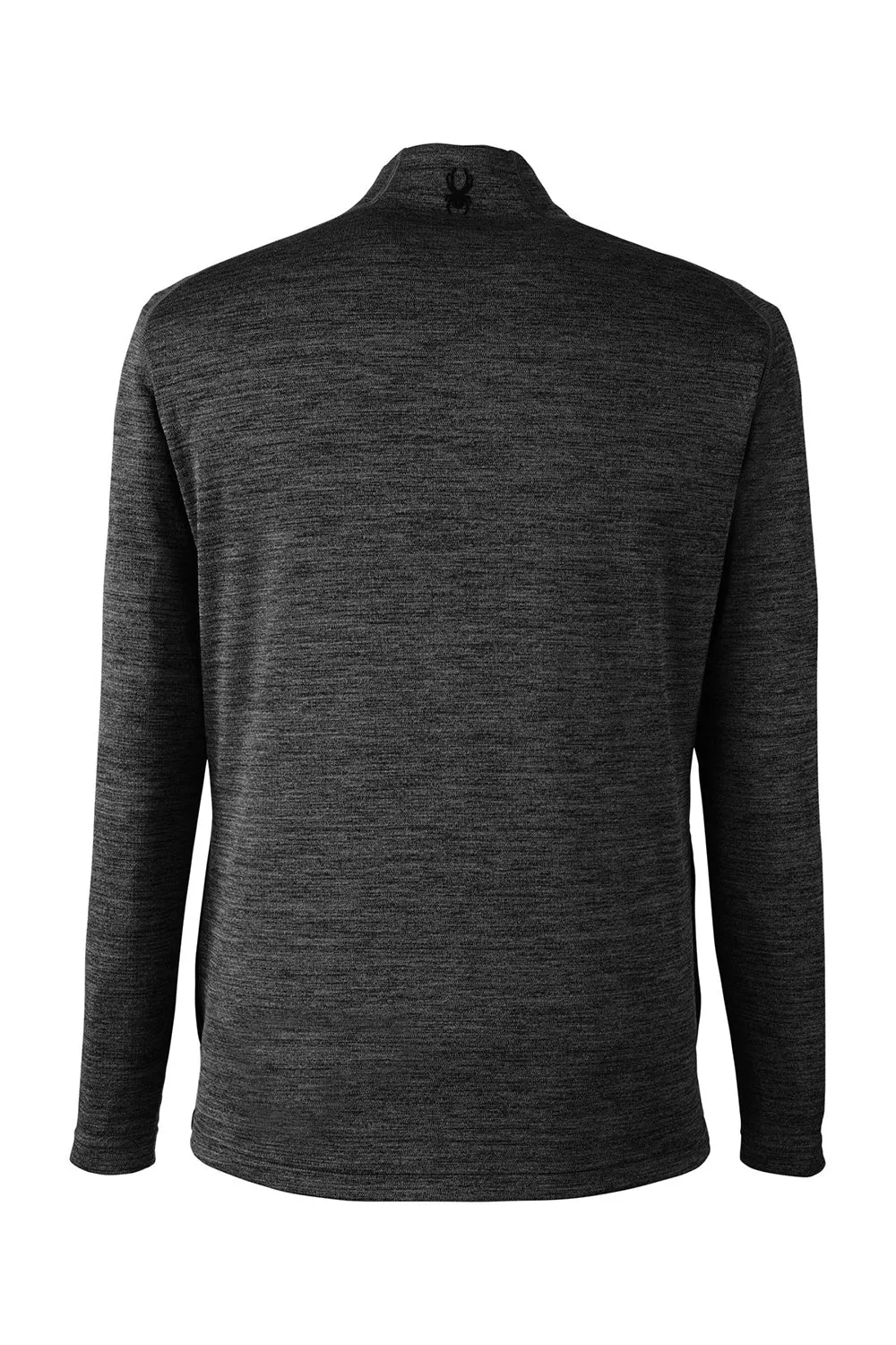 Spyder Mens Mission 1/4 Zip Sweatshirt w/ Pockets - Black Clothing Spyder