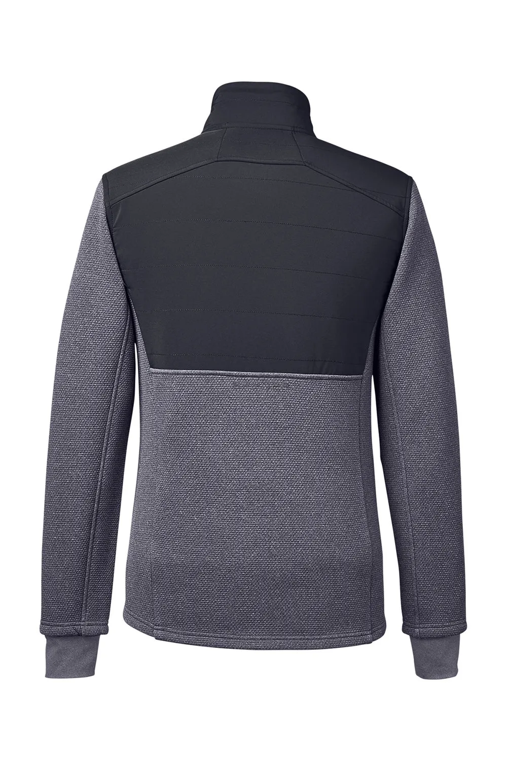 Spyder Mens Pursuit Full Zip Jacket - Heather Frontier Blue/Black Clothing Spyder