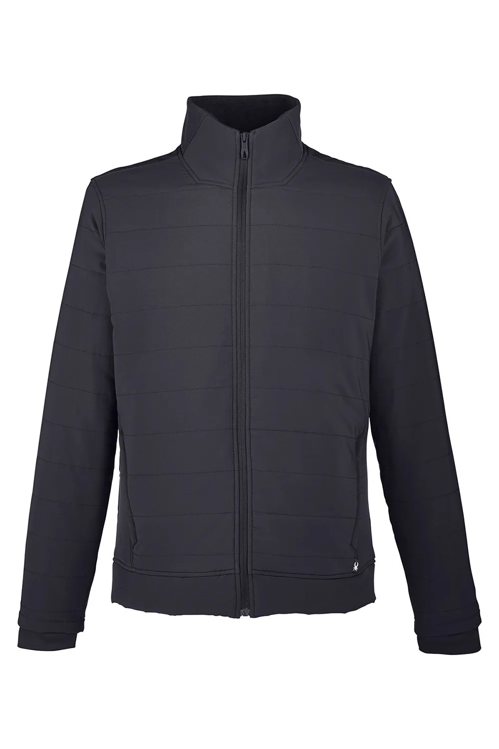 Spyder Mens Transit Full Zip Jacket - Black Clothing Spyder