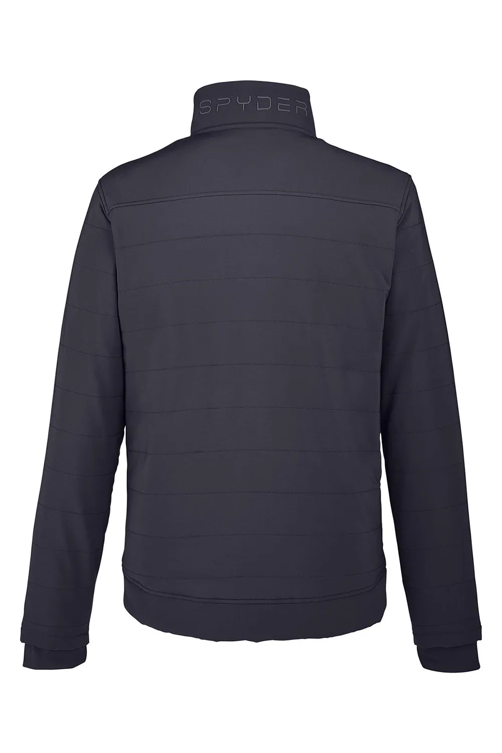 Spyder Mens Transit Full Zip Jacket - Black Clothing Spyder
