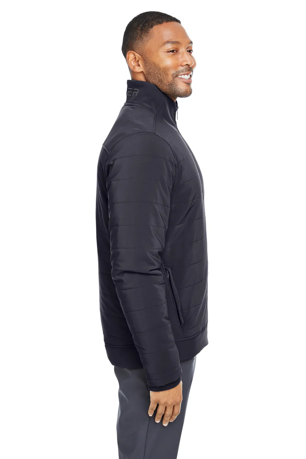 Spyder Mens Transit Full Zip Jacket - Black Clothing Spyder