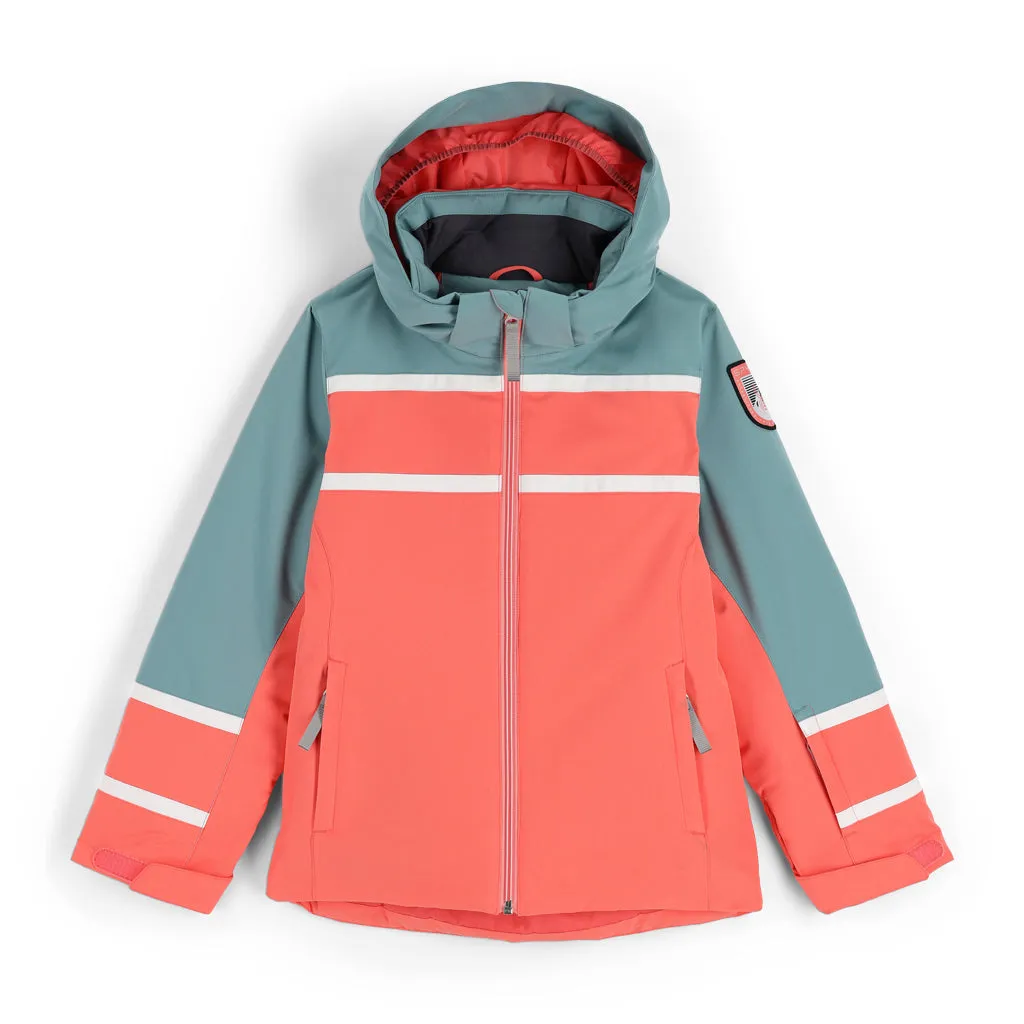 Spyder Mila Insulated Ski Jacket Orange Spyder