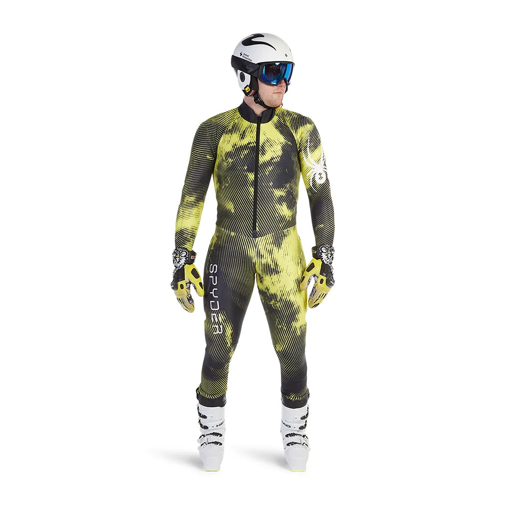 Spyder Performance Ski Racing Suit Green Spyder