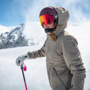 Spyder Schatzi Insulated Ski Jacket Grey Spyder