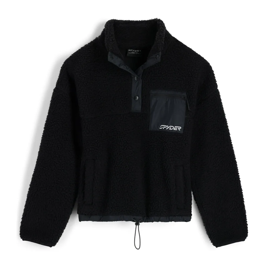 Spyder Sherman Sherpa Fleece Jacket Black Spyder