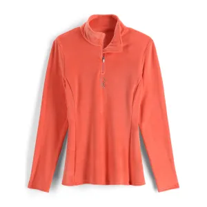 Spyder Shimmer Bug Half Zip T-Neck Orange Spyder